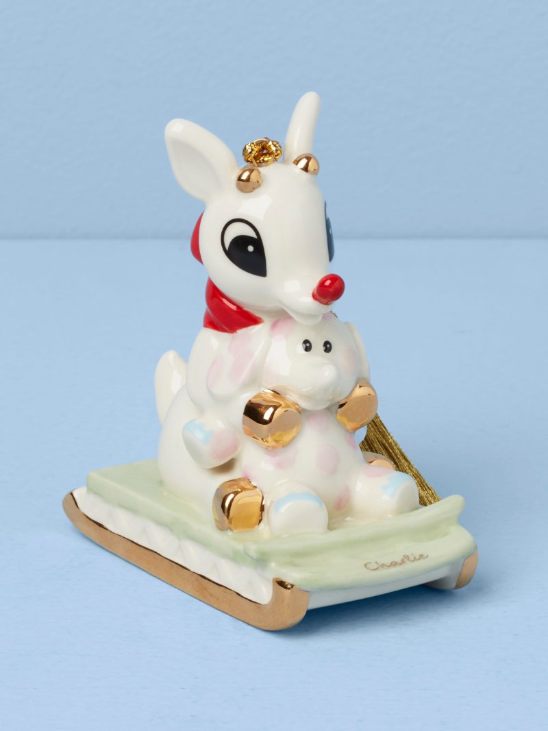 Personalized Rudolph With Misfit Elephant Ornament