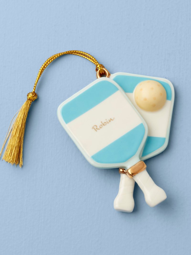 Personalized Pickleball Ornament
