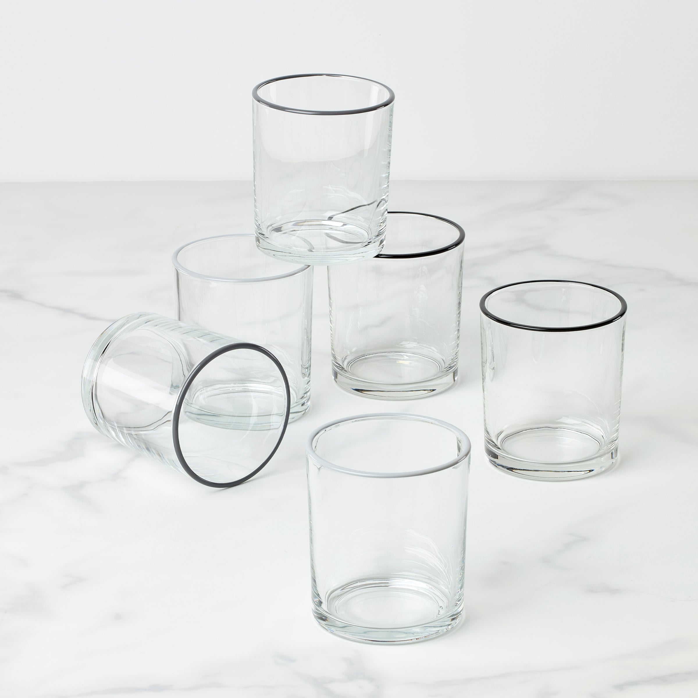 24 Seven Pumice Medium Tumbler - Set Of 6