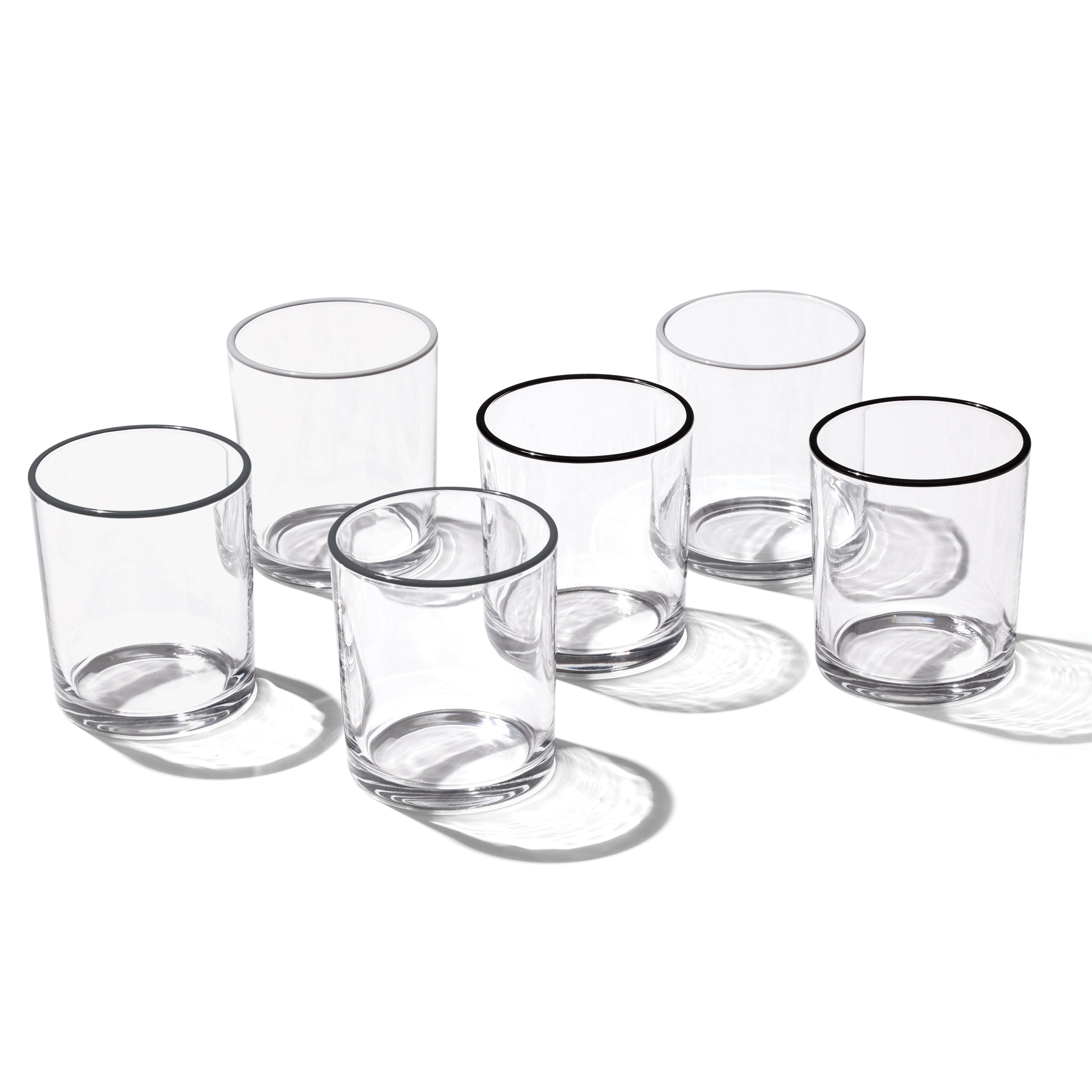 24 Seven Pumice Medium Tumbler - Set Of 6